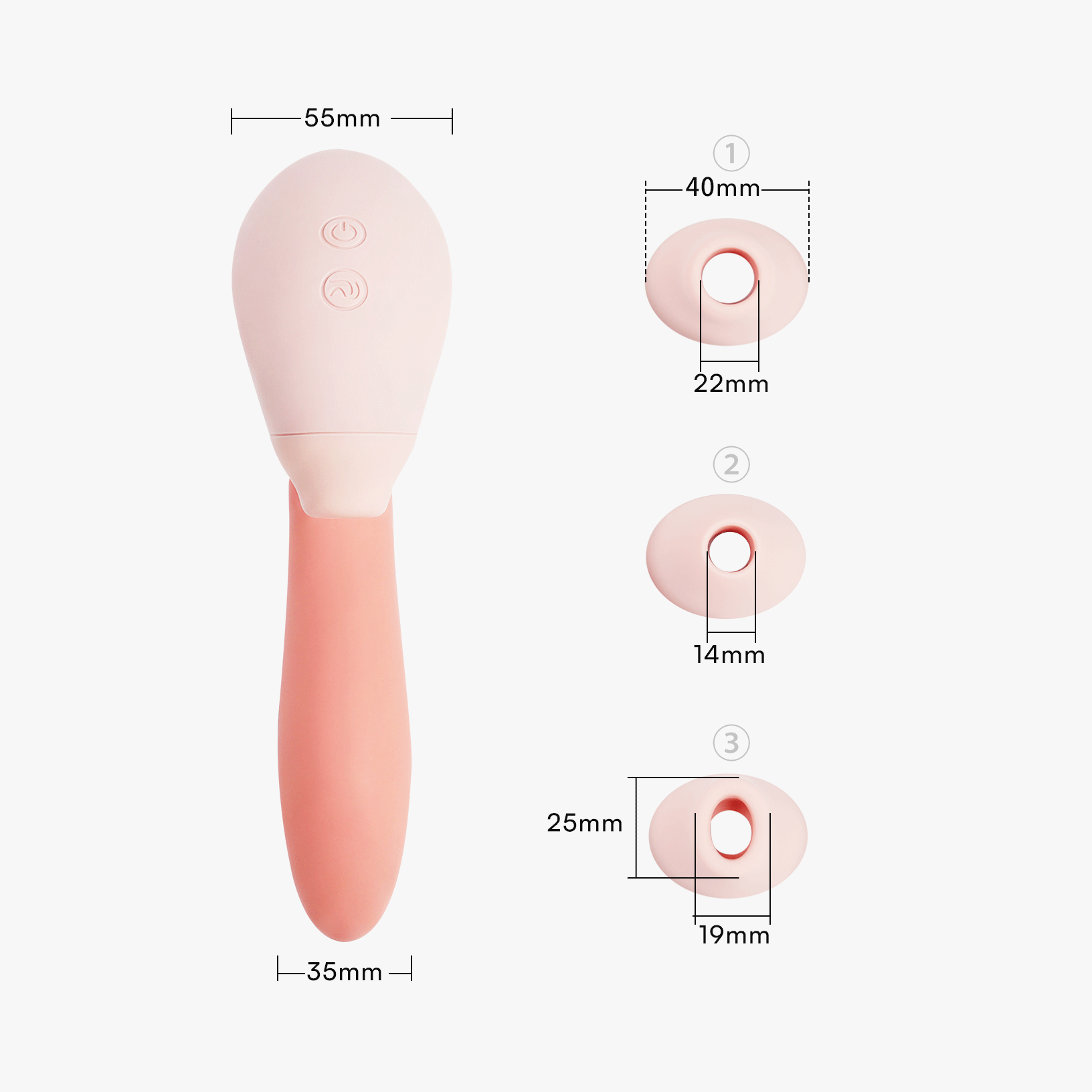 Detachable Suction vibrator