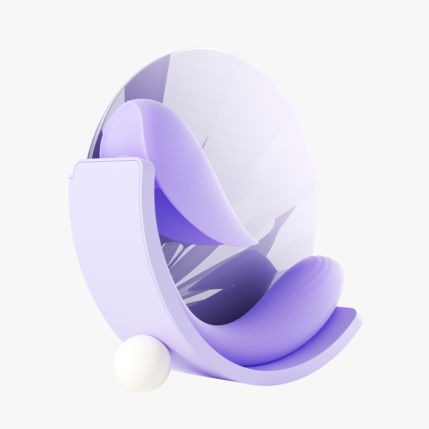 Sleeping Beauty tapping vibrator with base