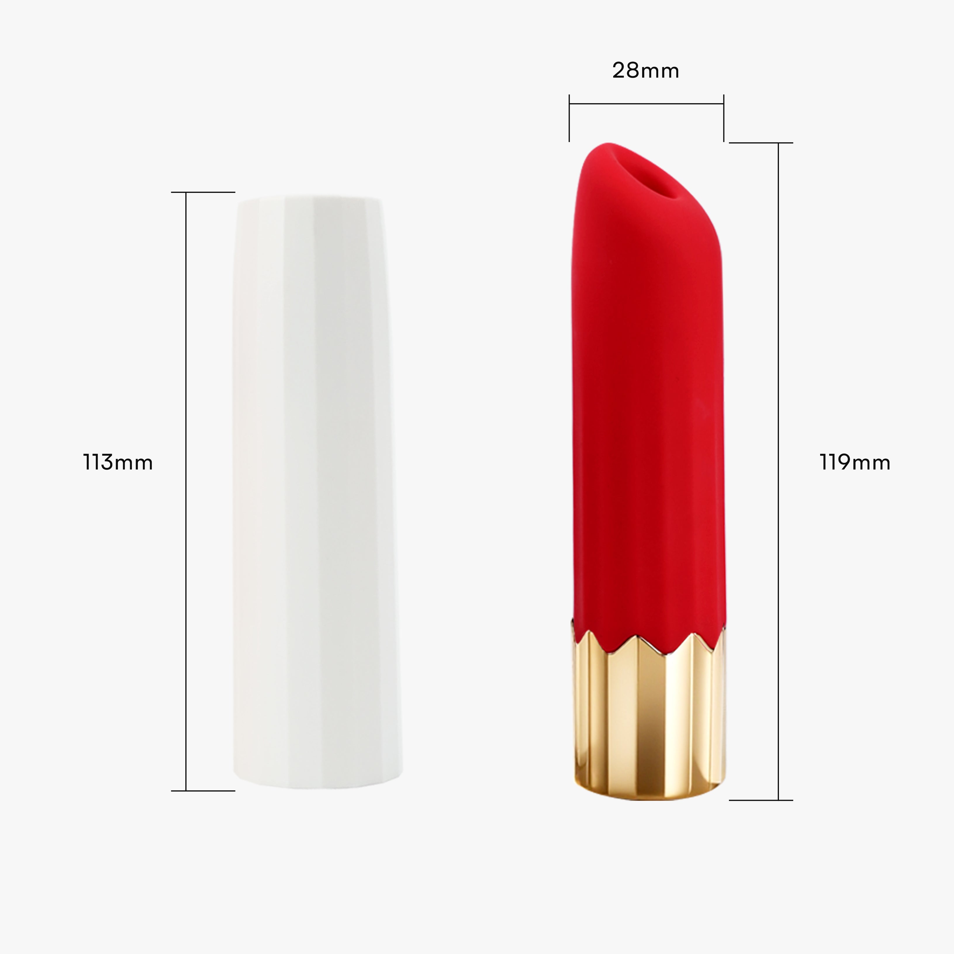 Lipstick Portable Suction Toy