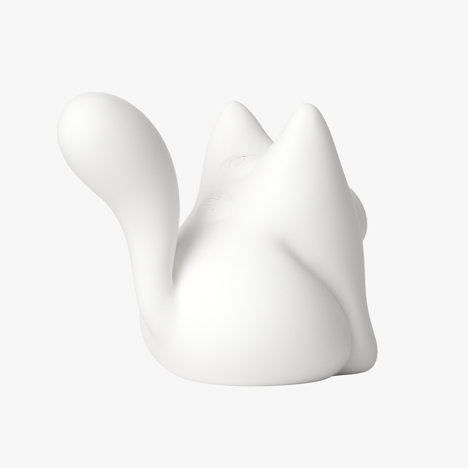 Cat shape suction vibrator