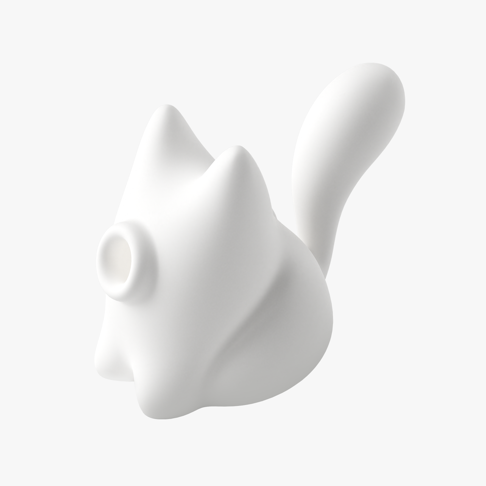 Cat shape suction vibrator