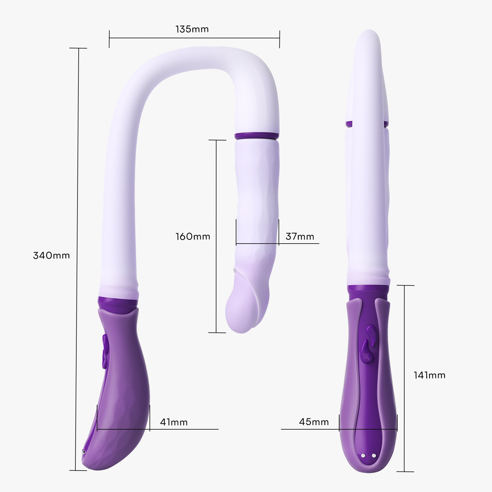 Handheld Crank Thrusting Sex Machine