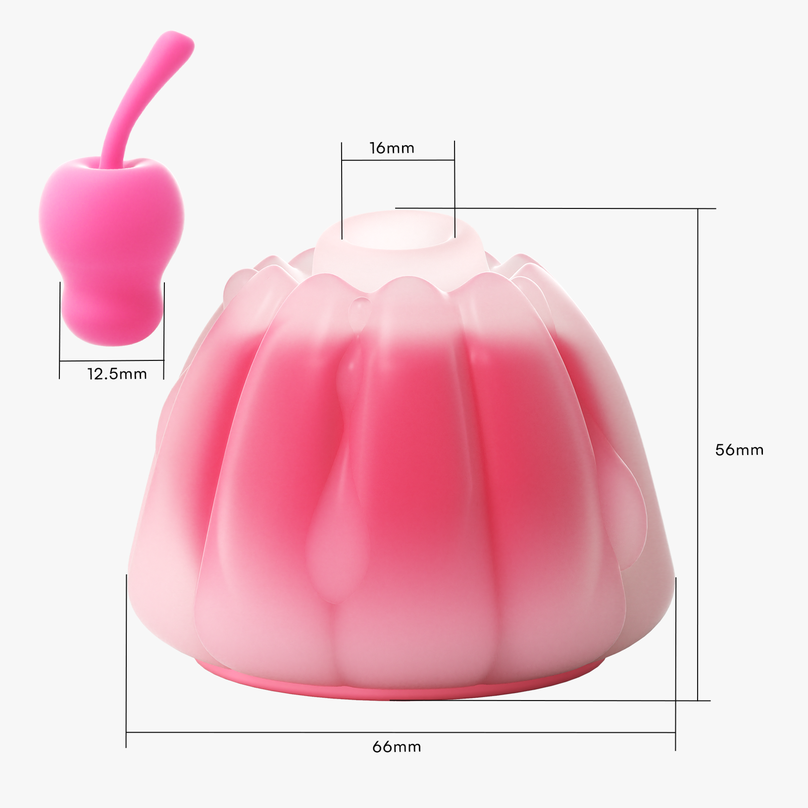 Cherry Jelly Suction vibrator